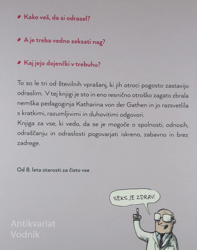 A TE LAHKO NEKAJ VPRAŠAM? Katharina von der Gathen & Anke Kuhl
