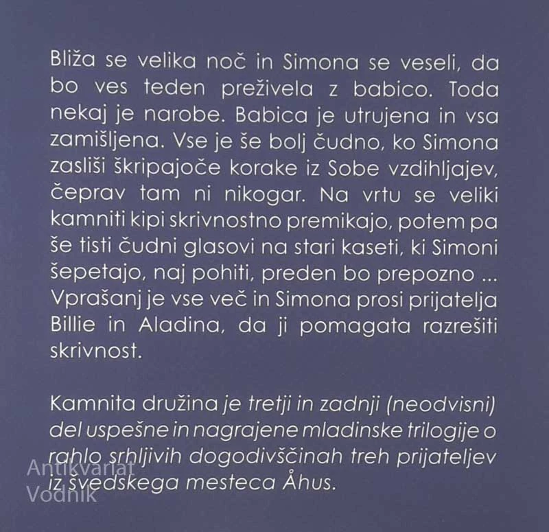 KAMNITA DRUŽINA, Kristina Ohlsson