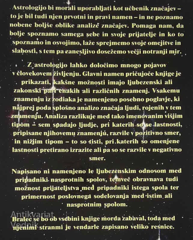 LJUBEZEN, SPOLNOSTI IN ASTROLOGIJA, Teri King