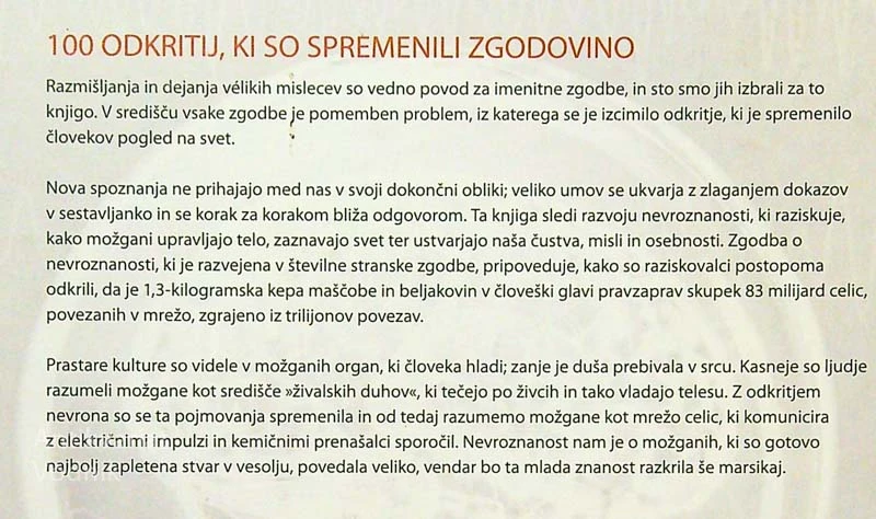 MOŽGANI; ILUSTRIRANA ZGODOVINA NEVROZNANOSTI, Tom Jackson