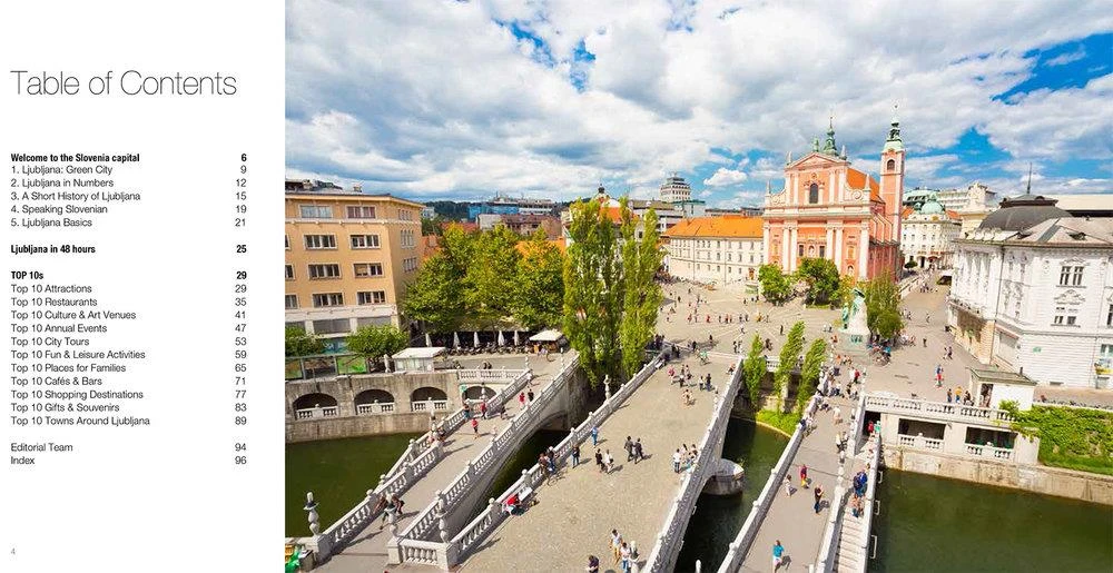 THE LJUBLJANA BOOK: Top 100 experiences (hard cover)