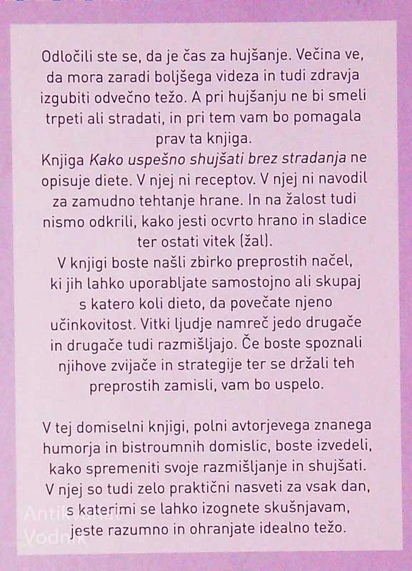 KAKO USPEŠNO SHUJŠATI BREZ STRADANJA, Richard Templar