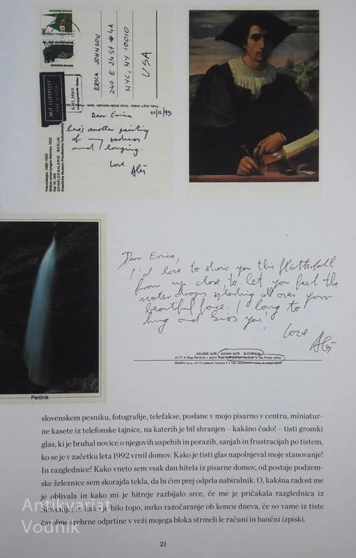 SAJ GREM SAMO MIMO, razglednice Aleša Debeljaka