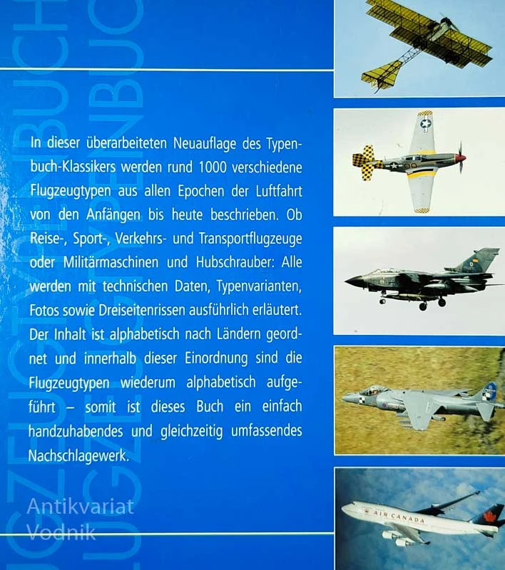 DAS GROSSE FLUGZEUG-TYPENBUCH, Wilfried Kopenhagen in Jochen K. Beeck