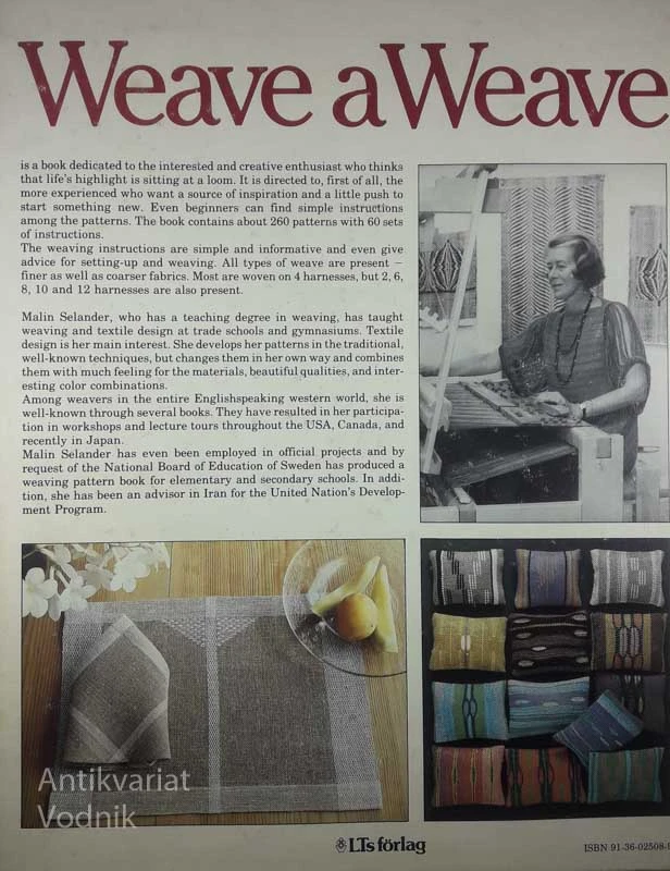 WEAVE A WEAVE, Malin Selander