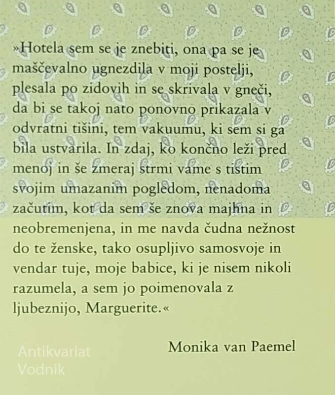 MARGUERITE, Monika van Paemel