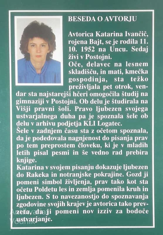 PELE SO ŽAGE LOGAŠKE, Katarina Ivančič