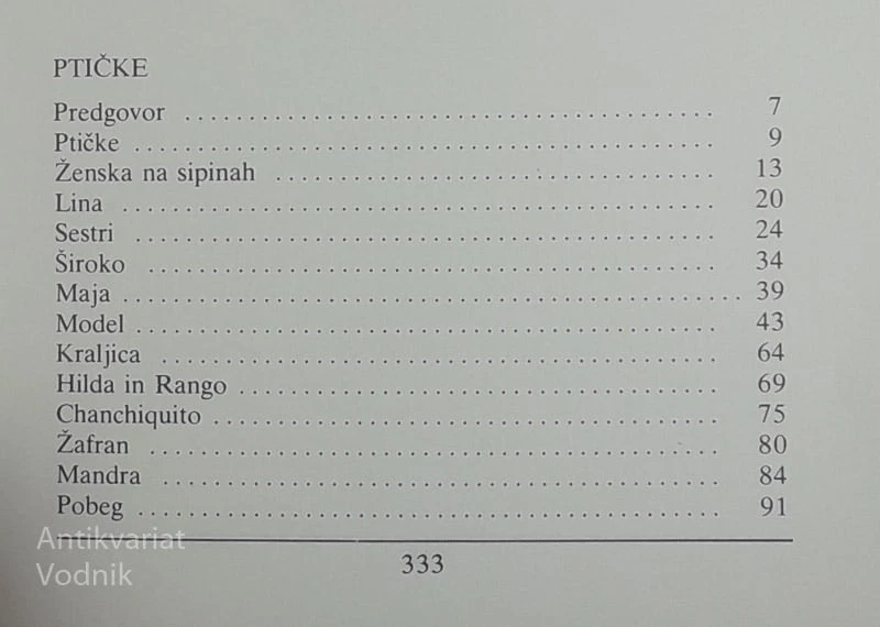 PTIČKE / VENERINA DELTA, Anaïs Nin