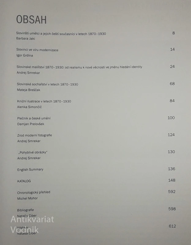 IMPRESIONISMUS OD USTVITU DO SOUMRAKU; sLOVINSKE UMENI 1870-1930