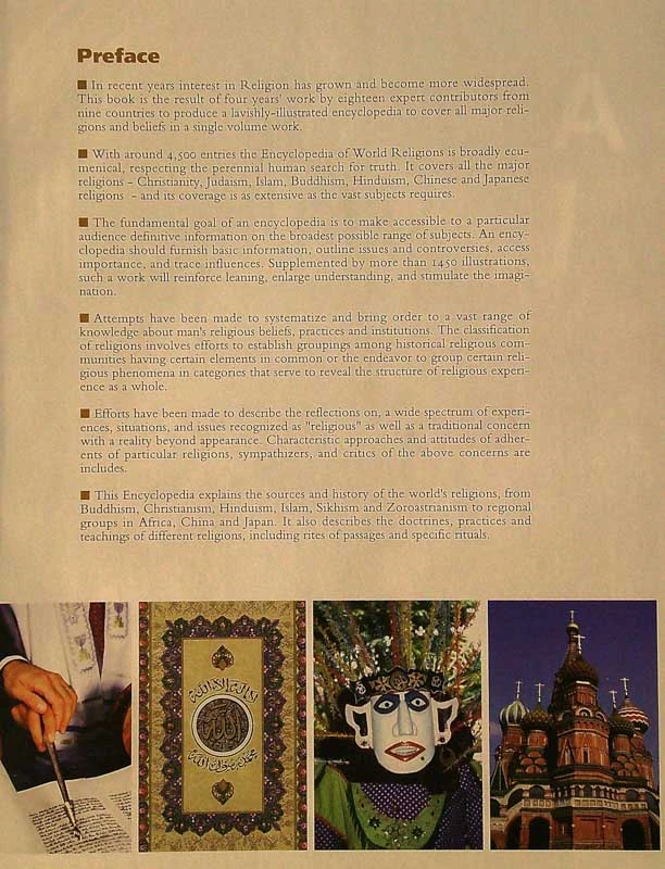 ENCYCLOPEDIA OF WORLD RELIGIONS