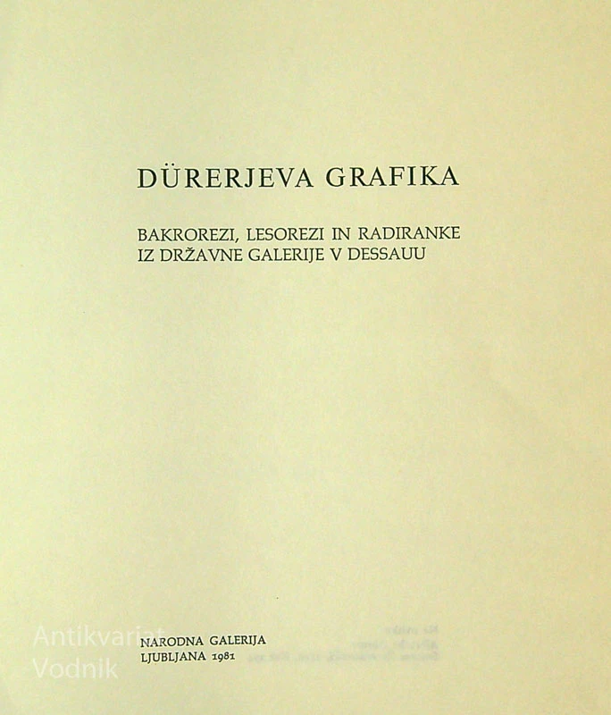 DURERJEVA GRAFIKA