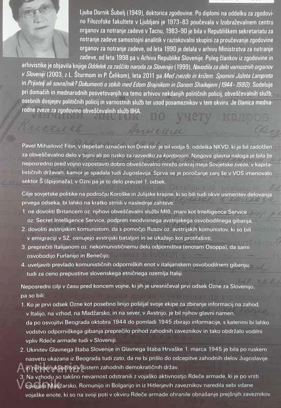 OZNA IN PREVZEM OBLASTI 1944-46, Ljuba Dornik Šubelj