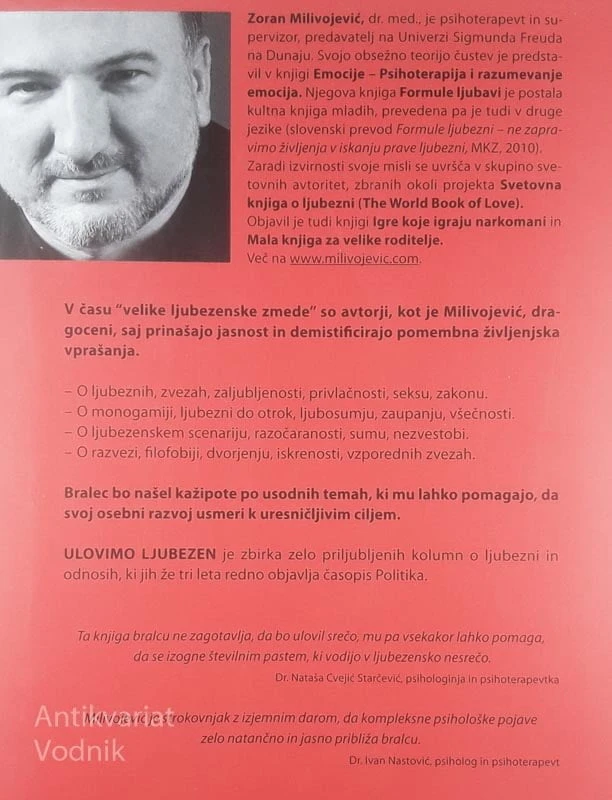 ULOVIMO LJUBEZEN, Zoran Milivojević