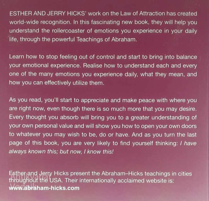 THE ASTONISHING POWER OF EMOTIONS, Esther and Jerry Hicks