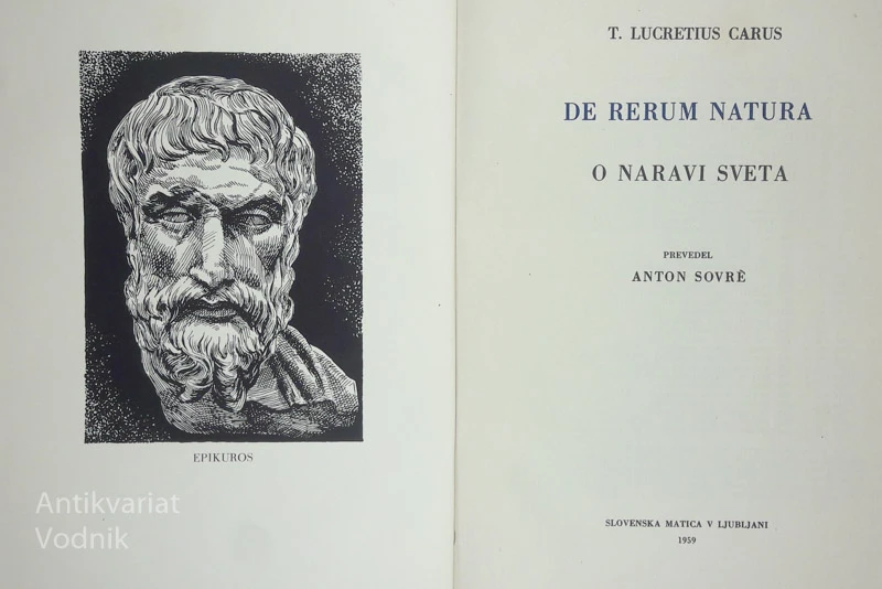 O NARAVI SVETA, T. Lucretius