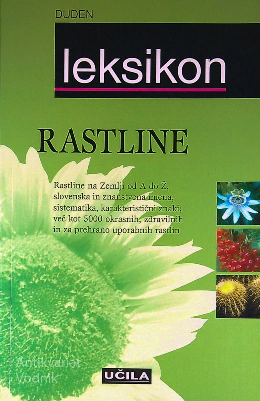 DUDEN LEKSIKON; RASTLINE