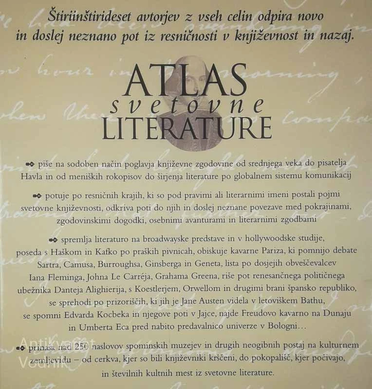 ATLAS SVETOVNE LITERATURE