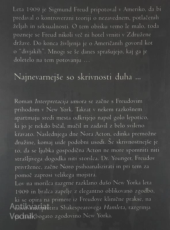 INTERPRETACIJA UMORA, Jed Rubenfeld