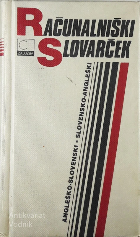 RAČUNALNIŠKI SLOVARČEK, ANG-SLO / SLO ANG