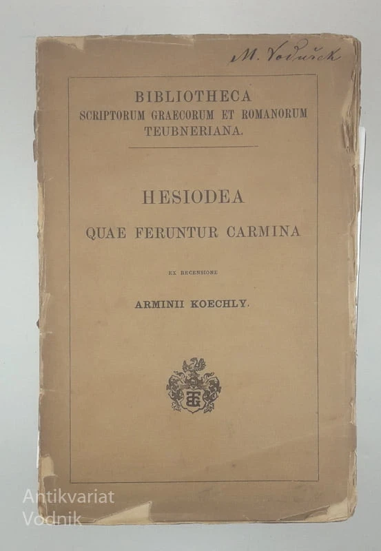HESIODEA; QUAE FERUNTUR CARMINA