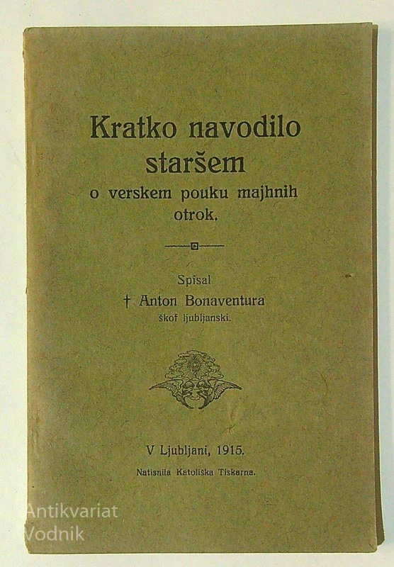 KRATKO NAVODILO STARŠEM O VERSKEM POUKU MAJHNIH OTROK