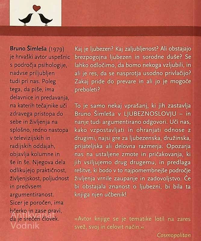 LJUBEZNOSLOVJE, Bruno Šimleša