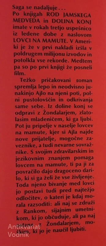 LOVCI NA MAMUTE, Jean M. Auel