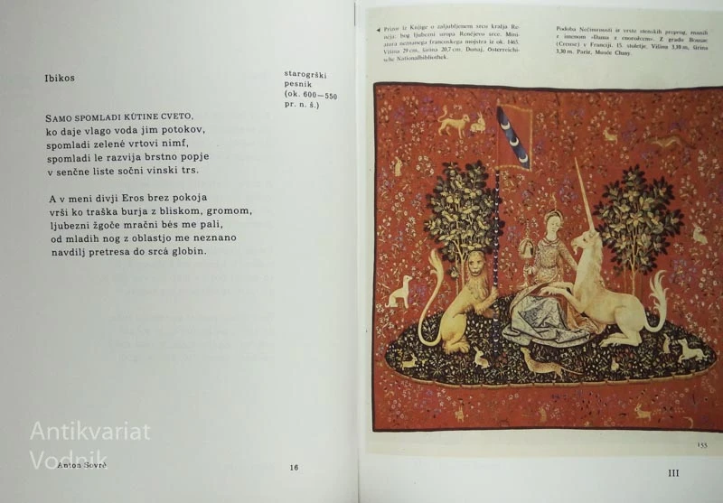 OKO IN ROŽA: ANTOLOGIJA SLOVENSKE LJUBEZENSKE LIRIKE, Niko Grafenauer