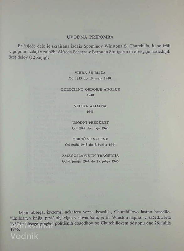 DRUGA SVETOVNA VOJNA, Winston Churchill
