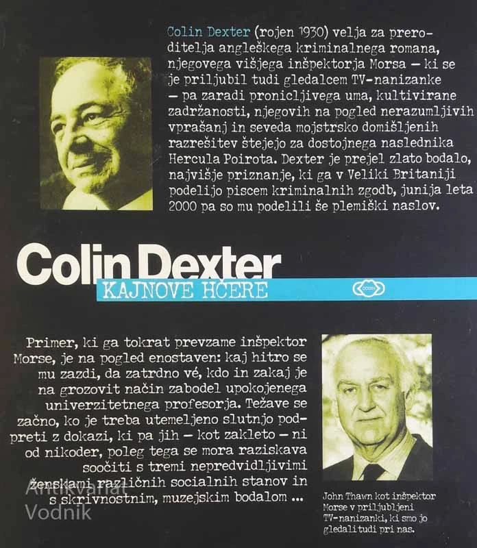 COLIN DEXTER: KAJNOVE HČERE