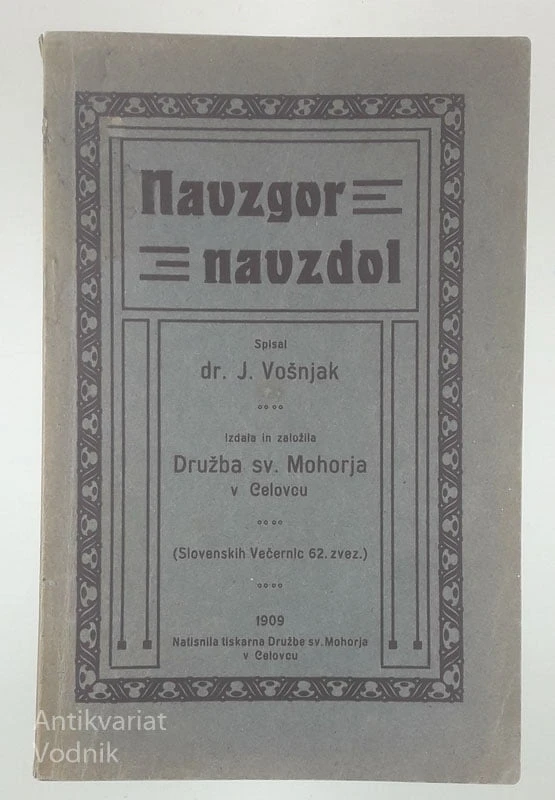 NAVZGOR, NAVZDOL, J. Vošnjak