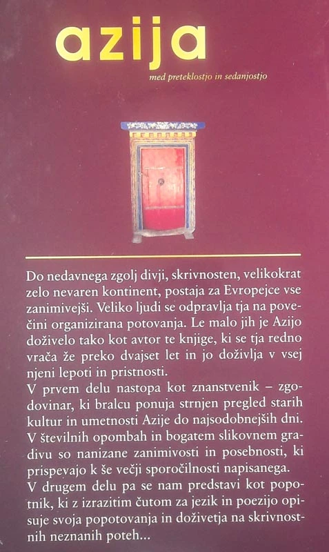 AZIJA: MED PRETEKLOSTJO IN SEDANJOSTJO, Dragan Potočnik
