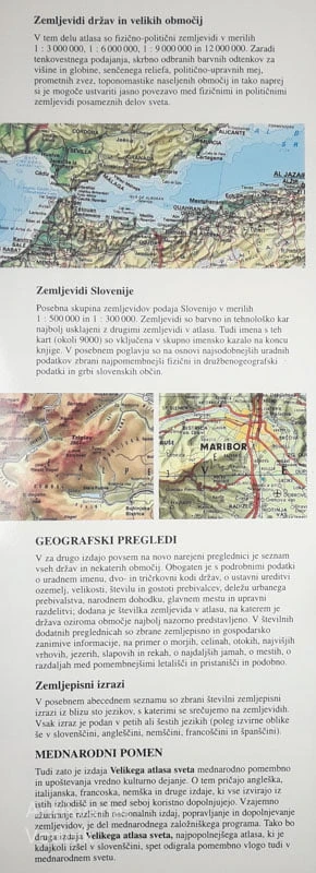 VELIKI ATLAS SVETA, več avtorjev