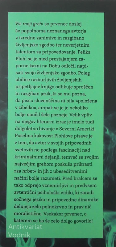 VSI MOJI GREHI, Feliks Plohl