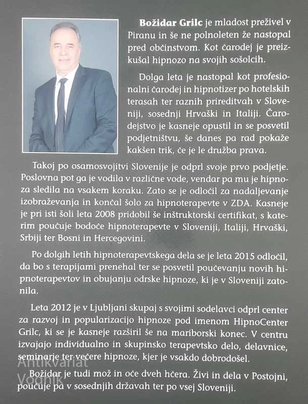 HIPNOZA V PRAKTIČNEM ŽIVLJENU, Božidar Grilc