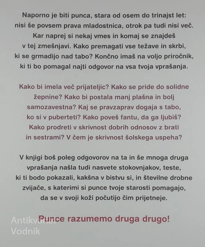 HURA ZA PUNCE; VODNIK ZA SKORAJ NAJSTNICE, več avtorjev