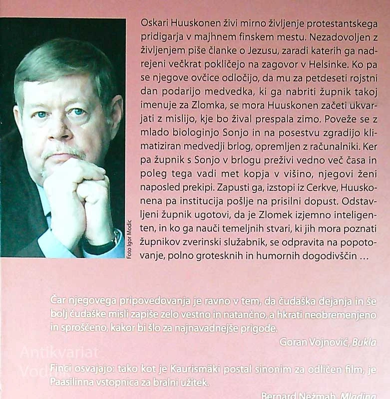ŽUPNIKOV ZVERINSKI SLUŽABNIK, Arto Paasilinna