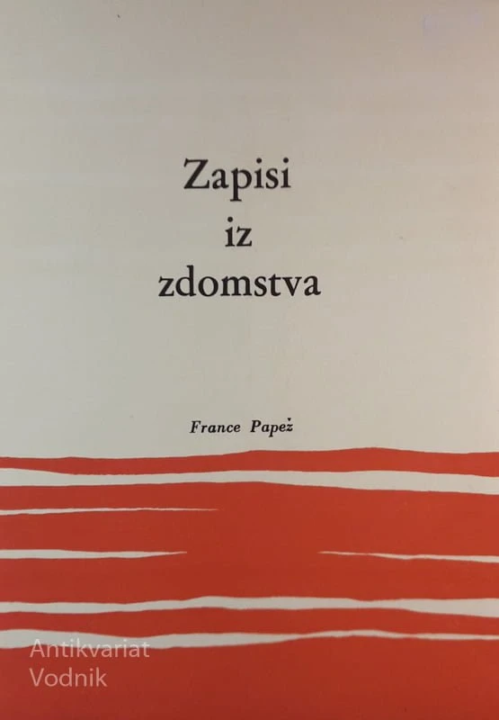 ZAPISI IZ ZDOMSTVA, France Papež (Buenos Aires 1973)
