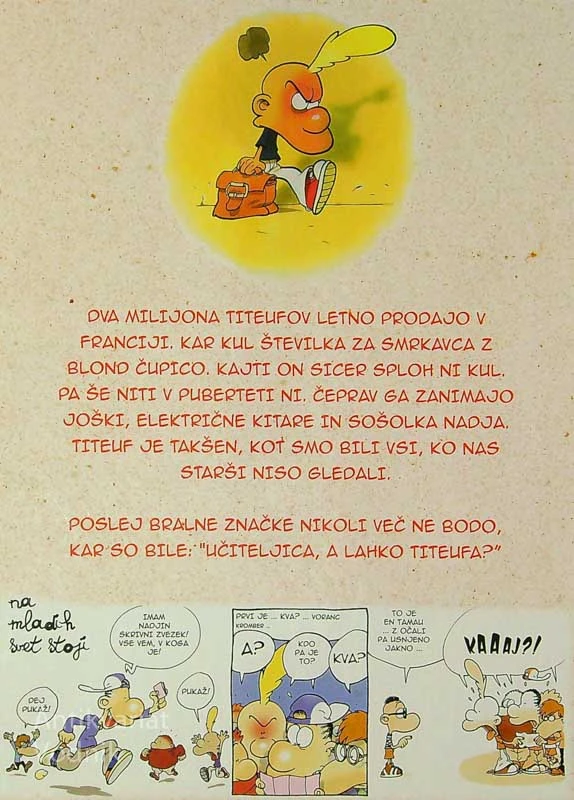 TITEUF; NE MI TEŽIT!, Zep