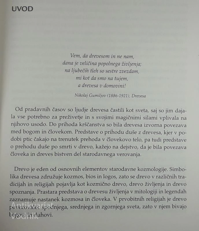 DREVESA; MITI, LEGENDE, ZDRAVILNOST 1. in 2. DEL, Maria Ana Kolman