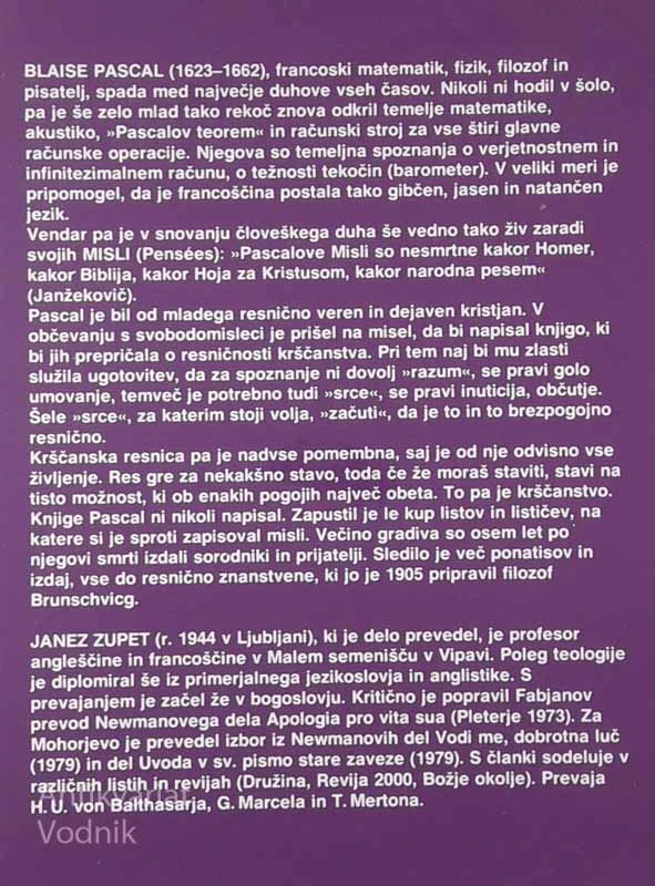 MISLI, Blaise Pascal