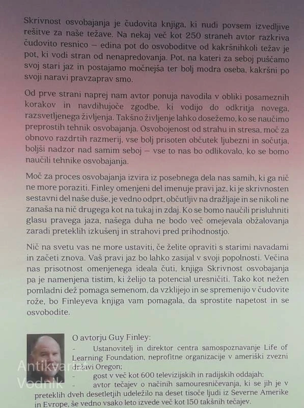 SKRIVNOST OSVOBAJANJA, Guy Finley
