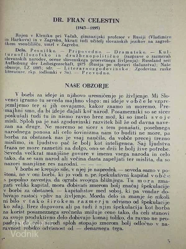 SLOVENSKO BERILO VI