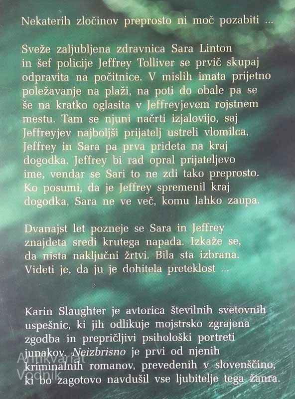 NEIZBRISNO, Karin Slaughter