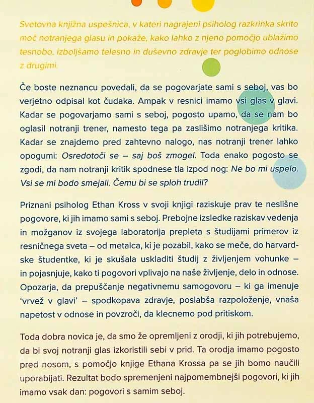 INTUICIJA, Ethan Kross