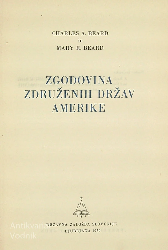 ZGODOVINA ZDRUŽENIH DRŽAV AMERIKE, Charles A. Beard in Mary R. Beard