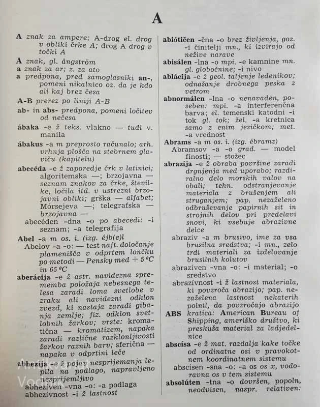SPLOŠNI TEHNIŠKI SLOVAR, 2. izdaja