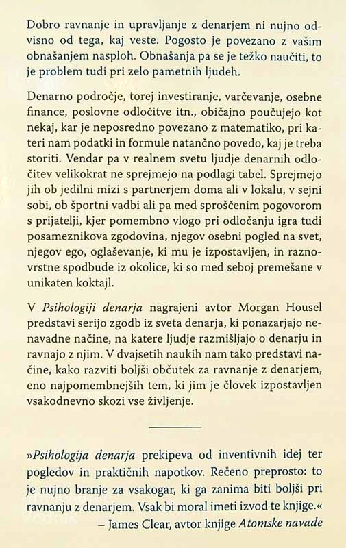 PSIHOLOGIJA DENARJA, Ian Morgan Cron