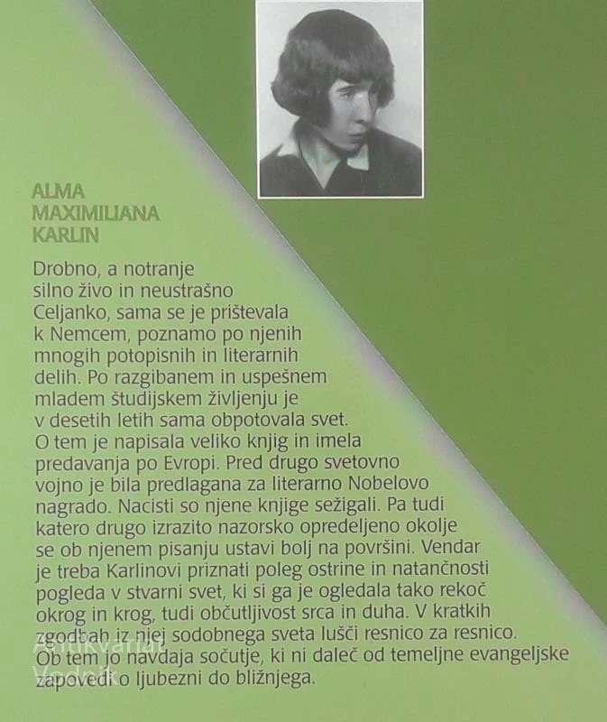 POD KOŠATIM OČESOM, Alma Karlin