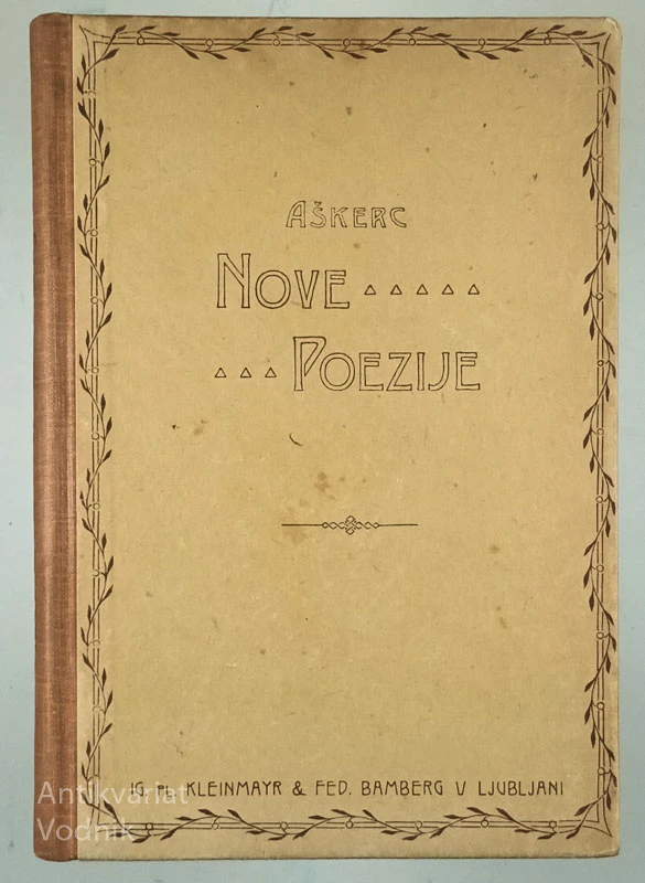 NOVE POEZIJE, A. Aškerc